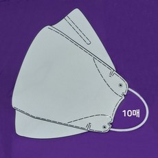 아이엔티 끈조절 아이엔티 낱개포장 보건용 K94먼지마스크 10개, 1개, 1매입