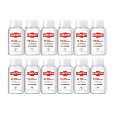 랩신 핸드 새니타이저 겔 휴대용 휴대형 손소독겔 손소독제 핸드겔 손소독젤, 60ml, 12개