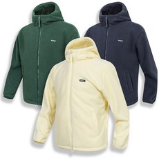 베이직 고밀도 미들웨이트 후드 집업 플리스 자켓 점퍼 보아털 양털 남자 남성