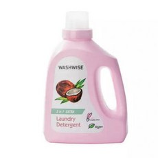 愛家捷 WASHWISE艾麗淨 歐盟認證一舉兩得全效洗衣精 台灣製造植物酵素洗衣凝露 洗私密內衣物寶寶尿布, 1個