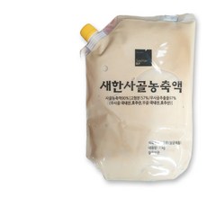 사골농축액 (새한 1k) 진액 갈비탕용 우려낸액, 1개, 1kg