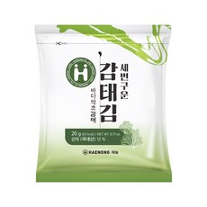 해농 세번구운 감태김 20g, 1개