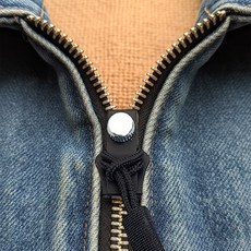 제퍼젠 셀프 지퍼헤드 교체 수리 지퍼 고리 손잡이, 3개, d. 대