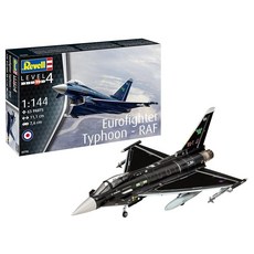 Revell 03796 Eurofighter Typhoon - RAF 1:144 스케일 미내장/도색되지 않은 플라스틱 모델 키트 144213, Revell 03796 Eurofighter Typho