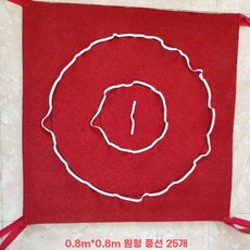 풍선 다트판 부직포 보드판 터뜨리기 게임 행사 던지기, 80cm 원형