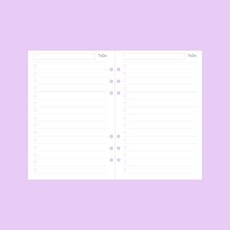 와우샵 DIY 홀로그램 다이어리 커버 만년다이어리, 투두 리스트노트[45장]