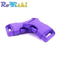 파라코드 팔찌백백용 개팩 플라스틱 윤곽 측면 릴리스, 1개, 1. Purple