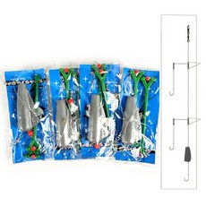 씨타임 2단 묶음추 봉돌 바다낚시 편대채비 바다추 민물추