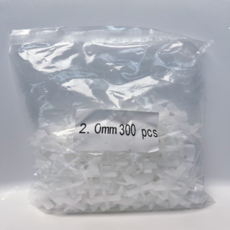 성대공구 타일 간격제 쿠사비 스페이스십자 흰색 2.0mm (300개)