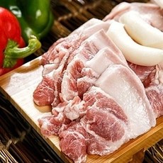 국내산 돼지 뒷고기 구이용 덜미살 꼬들살 특수부위 찐고소 쫄깃쫄깃 캠핑고기 숯불구이, 4개, 300g