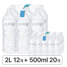 스파클 생수 2L 12병 + 500mL 20병, 1세트