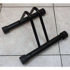 伊吧精選 自行車停車架 停車支架 立車架 支撐架 駐車架 展示架 維修架, 1個, 停車架不精緻 請參考影片, 黑色