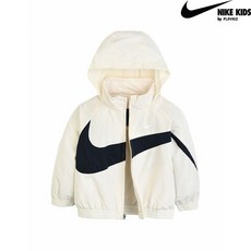 나이키 키즈 나이키 빅 스우시 자켓 아이보리 1-7세 A253JK133P 167463