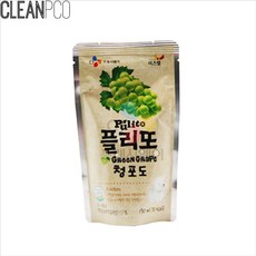 이츠웰 플리또주스130ml 청포도낱개키즈용 cju+1910NK, 130ml