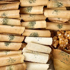 [JGR Fresh] 전통 옛날과자 센베이 고소한 종합 전병 720g 1박스, 1개