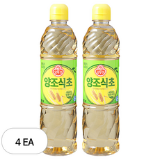 오뚜기 양조식초, 4개, 900ml