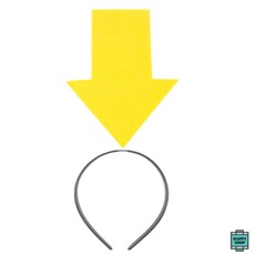 화살표머리띠 파티용머리띠, 레드