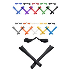 레이다패스 호환부품 코패드 이어삭 고무 패드 세트, 블랙