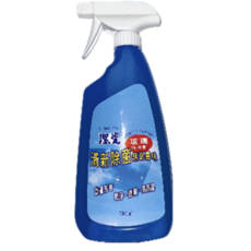 潔瓷 玻璃清潔劑 噴槍系列 600ml 清新無味 藍瓶, 1個, 玻璃(藍)