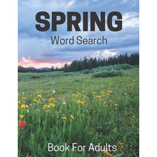 Spring Word Search Book For Adults: Large Print Puzzle Book Gift With Solutions Paperback, Independently Published, English, 9798607816575