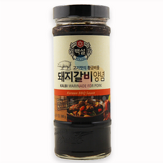 CJ 백설 돼지갈비양념 500g 식품 > 장/소스 소스/드레싱/식초 소스류 기타소스, 1개