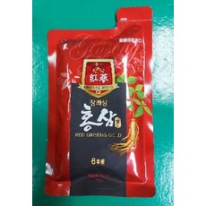 Woongjin 6年根 紅蔘黃金精華飲, 1個, 1份