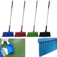 해썹 식품공장 급식주방 식당 잘쓸리는 위생 빗자루 HACCP 간편 추천 청정 사용편한 가성비 깨끗, 빗자루 파랑, 1개