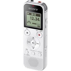 SONY IC 레코더 4GB 리니어 PCM 녹음 FM 라디오 USB 화이트 ICD-PX470F W, 소니 ICD-PX470F 4GB FM 튜너 IC레코더