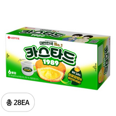 롯데웰푸드 카스타드 오리지널, 138g, 28개