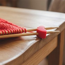 온바름 뜨개 바늘 스토퍼 5P 뜨개스토퍼, 레드