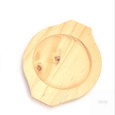 코핑팬받침 원형 철판용 우드받침 1호