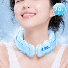 비플로 [국내산] 시원한 넥쿨러 아이스 넥밴드, 1개, 쿨스카이