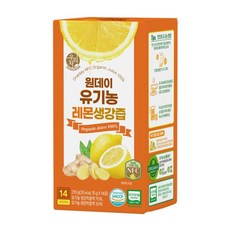 우리차 유기농 레몬 생강즙, 15g, 14개입, 1개