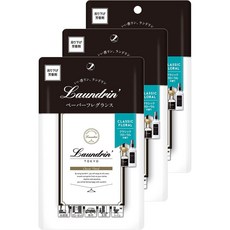 란도린 LAUNDRIN 페이퍼 프라그랑스, 클래식플로럴, 3개, 0.01g