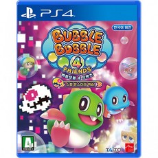 PS4 버블보블 4 프렌즈 스컬 몬스타의 역습 한글판 미개봉 새상품, 비닐 개봉시 반품 불가