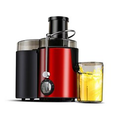 대용량 소형 과일 펄프 가정용 소형 착즙기 미니착즙기 휴대용 USB충전 무선 착즙기 핸드형 과일착즙기 과채착즙기 홈카페 주스기 착즙기 믹서기 전동착즙기 다기능 저소음 1인가구, 레드, 단일 모델