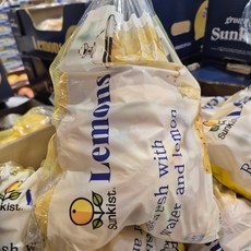 코스트코 레몬 1.8kg이상 + 더메이런알콜티슈, 1개, 1.8kg