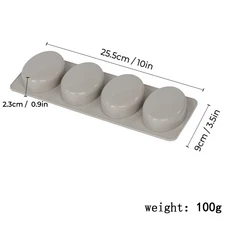 실리콘 비누 몰드 수제 비누용 플라스틱 스크레이퍼가 직사각형 로프