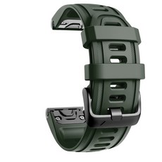ibits Garmin Fenix7 矽膠錶帶 高透氣菱紋快拆腕帶