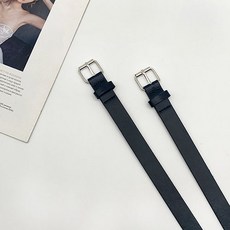 미소 레자블랙벨트 아동 성인 벨트 등원룩코디 사계절용
