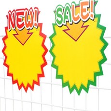 톱니모양 쇼카드 10P 행사쇼카드, 상단 NEW