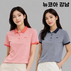 네파 체크 자카드 반팔 폴로 티셔츠 # 남성 카라티 # 데일리 비즈캐주얼 티셔츠 # 기능성 아웃도어 상의 # 여름 골프 폴로티 7M45205