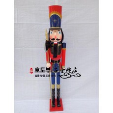 1.5미터 호두까기 인형 병정 홈 노래방 소품 캐릭터 150CM 엔틱 장식품 인테리어, 7. 새빨간 도끼 군인