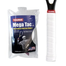 투나 테니스 오버그립, 10개, 화이트