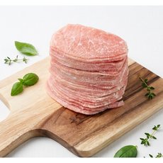 한돈 돼지등심 슬라이스(200gx5ea) 총1kg 우시산한돈 냉동, 200g, 5개, 200g