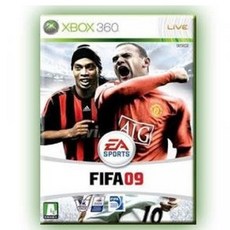 XBOX360 피파09 중고 케이스 메뉴얼포함 A급