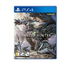 몬스터헌터 월드 (PS4/중고) 한글판, 중고상품/시디+케이스 완품
