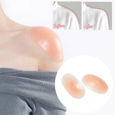 [홍일도모공]실리콘 어깨뽕 보정속옷 보정패드 어깨깡패 숄더업2P