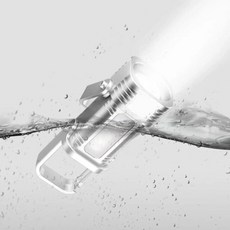 키체인 손전등 내장 토치 방수 캠핑 랜턴 야외 도구, 1개