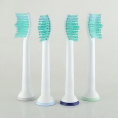 필립스 전용 전동칫솔 호환 리필모 HX991B HX991P HX991R HX991W, 4개